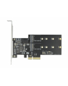 DeLOCK PCIe 3P SATA + M.2 KeyB x4 LP 90499 - nr 7