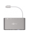 goobay 62113 interface hub USB 3.2 Gen 1 (3.1 Gen 1) Type-C 5000 Mbit/s Silver, Card reader - nr 7