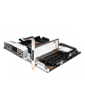 Icy Dock MB840M2P-B, mounting frame (black / silver, M.2 NVMe SSD to PCIe 3.0 x4 exchangeable SSD mobile rack)