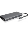 ICY BOX IB-DK4050-CPD USB 3.2 Gen 1 (3.1 Gen 1) Type-C 5000 Mbit/s Anthracite, Docking station - nr 21