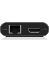 ICY BOX IB-DK4050-CPD USB 3.2 Gen 1 (3.1 Gen 1) Type-C 5000 Mbit/s Anthracite, Docking station - nr 32