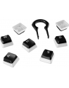 HyperX Pudding Keycaps, Keycap (Black, Full Key Set) j. niemiecki - nr 1