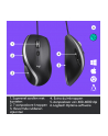 Logitech Advanced Corded M500s, Mouse - nr 63