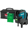 Makita cordless cross line laser SK106GDZ, 12Volt (black / blue, green laser lines, without battery and charger) - nr 1