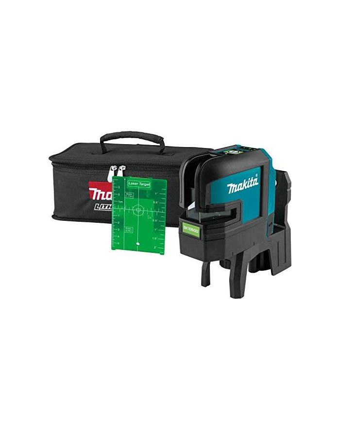 Makita cordless cross line laser SK106GDZ, 12Volt (black / blue, green laser lines, without battery and charger) główny