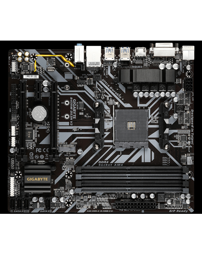Płyta główna Gigabyte B450M DS3H V2 główny