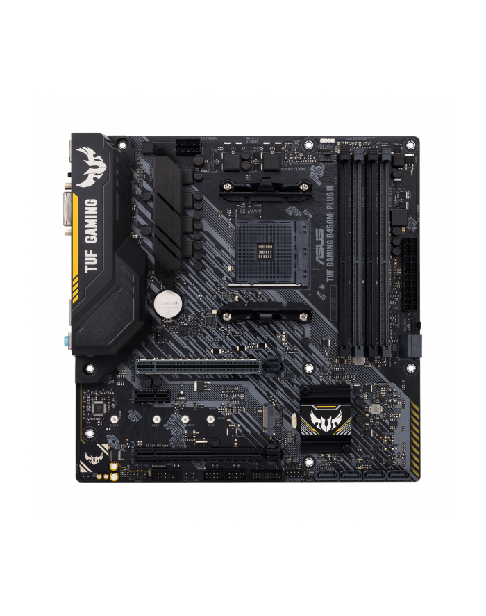 Asus TUF GAMING B450M-PLUS II - Socket AM4 - Mainboard główny