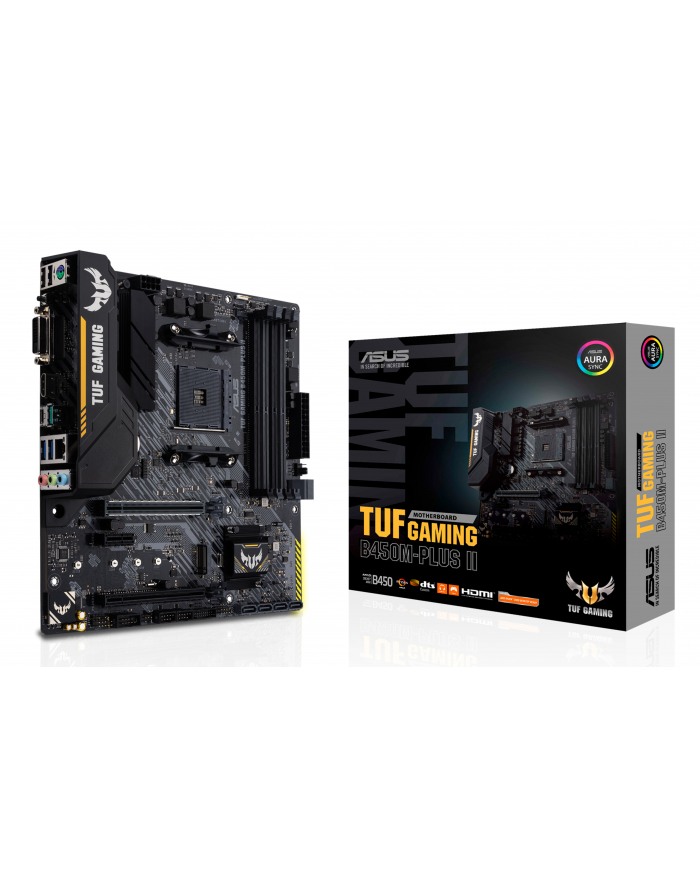 Asus TUF GAMING B450M-PLUS II - Socket AM4 - Mainboard główny