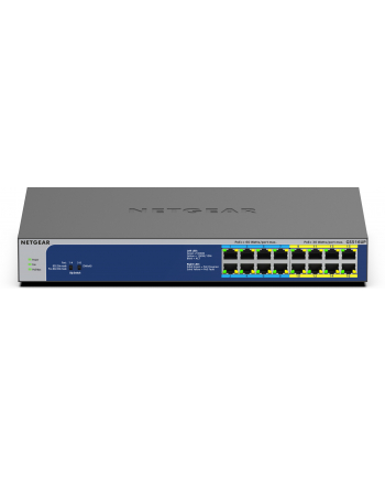 Netgear GS516UP Unmanaged Gigabit Ethernet (10/100/1000) Grey Power over Ethernet (PoE), Switch