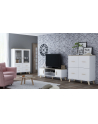 cama meble RTV LOTTA 160 2D2K biały+ dąb sonoma - nr 8