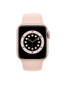 Apple Watch S6 aluminum ro 44mm M00E3FD / A sports armband, sand pink - nr 12