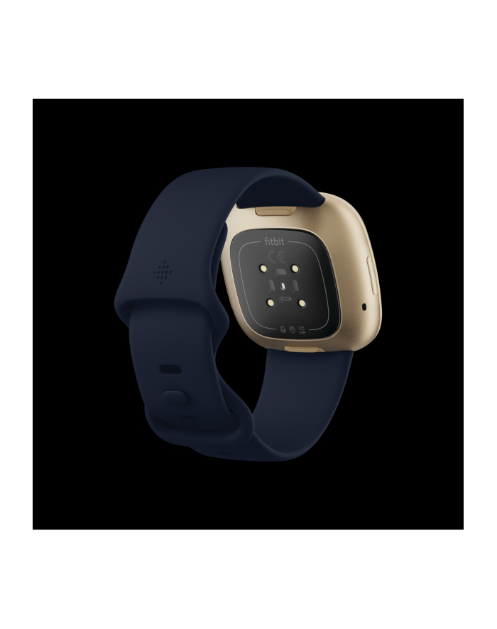 Fitbit Versa 3 midnight / soft gold alu główny