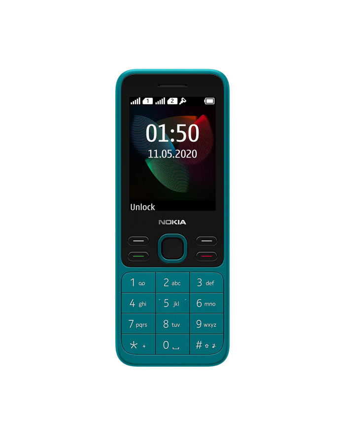 Nokia 150 - 2.4 - Cell phone(turquoise) j. niemiecki główny