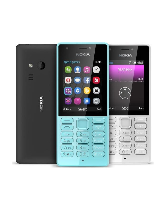 Nokia 216 - 2.4 - Dual SIM grey j.niemiecki główny