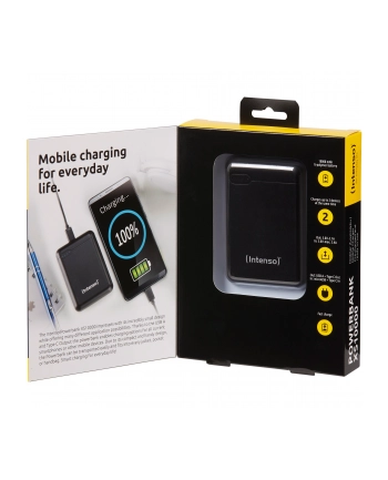 Intenso XS10000, Powerbank (black, 10000 mAh)