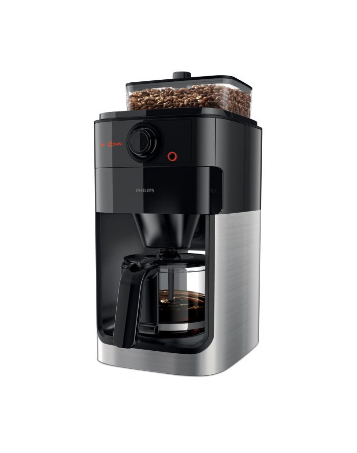 Philips Coffee maker Grind ' Brew HD7767/00 Drip, 1000 W, Black/Metal główny