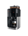 Philips Coffee maker Grind ' Brew HD7767/00 Drip, 1000 W, Black/Metal - nr 2
