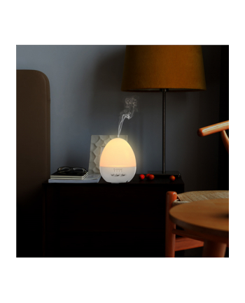 Orico Egg-shaped Humidifier HU3-WH Stand, 10 W, Water tank capacity 0.4 L, Suitable for rooms up to 30 m², White