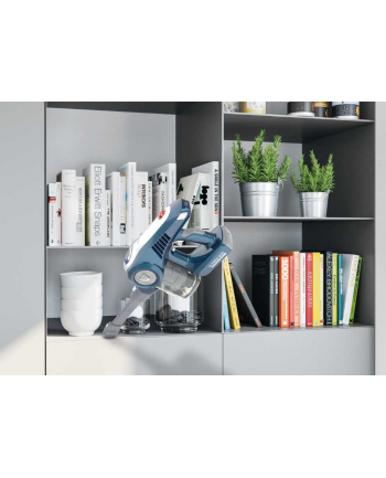 Hoover HF822LHC 011 Odkurzacz, Handstick 2in1, Operating time 35 min, Dust container 0.7 L, Li-Ion battery, Blue/Grey