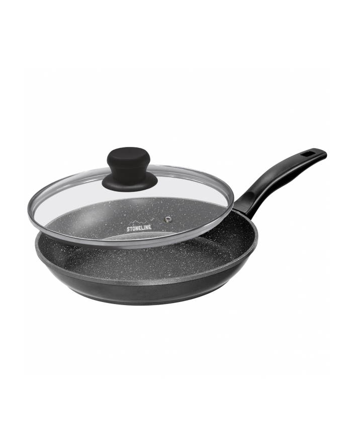 Stoneline Pan 7359 Frying, Diameter 26 cm, Suitable for induction hob, Lid included, Fixed handle, Anthracite główny