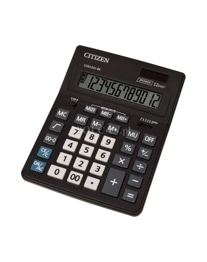 Kalkulator Citizen CDB1201-BK Czarny główny