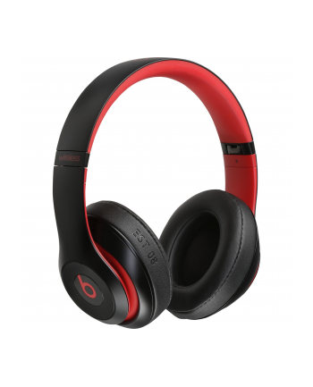 Beats Over-Ear Headphones Studio3 Wireless, Noice canceling, Defiant Black/Red