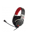Audio Technica ATH-PDG1a 3.5mm (1/8 inch), Over-ear, Microphone, Black/Red - nr 10