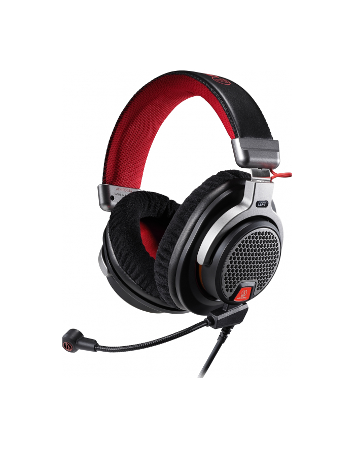 Audio Technica ATH-PDG1a 3.5mm (1/8 inch), Over-ear, Microphone, Black/Red główny
