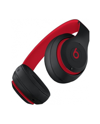 Beats Over-Ear Headphones Studio3 Wireless, Noice canceling, Defiant Black/Red