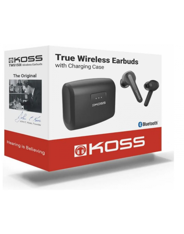 Koss True Wireless Headphones TWS150i In-ear, Microphone, Black główny