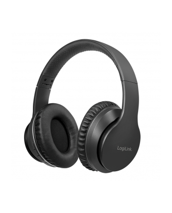 Logilink Active Noise Cancelling Headset BT0053 Headband/On-Ear, ANC, 3.5mm AUX, Black