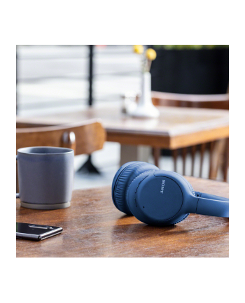 Sony Wireless Noise Cancelling Headphones WH-CH710NL Over-ear, Microphone, Noice canceling, Wireless, Blue