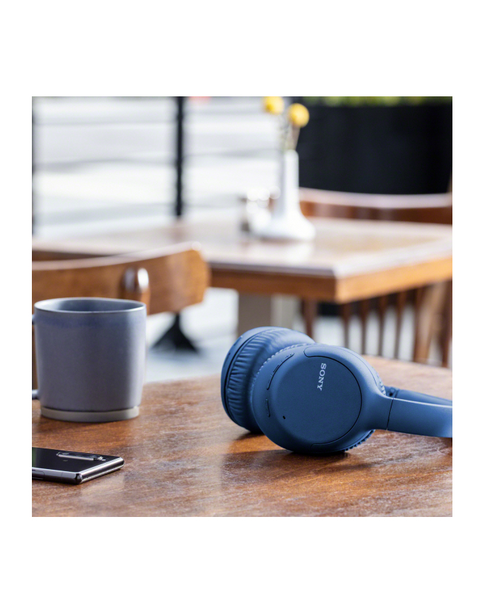 Sony Wireless Noise Cancelling Headphones WH-CH710NL Over-ear, Microphone, Noice canceling, Wireless, Blue główny