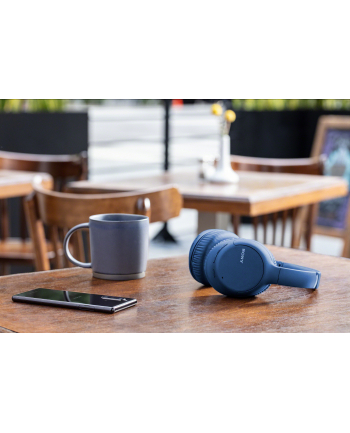 Sony Wireless Noise Cancelling Headphones WH-CH710NL Over-ear, Microphone, Noice canceling, Wireless, Blue