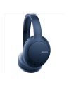 Sony Wireless Noise Cancelling Headphones WH-CH710NL Over-ear, Microphone, Noice canceling, Wireless, Blue - nr 2