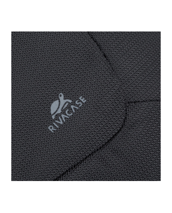 Torba do notebooka 17,3'' RivaCase Tegel czarna, z materiału wodoodpornego