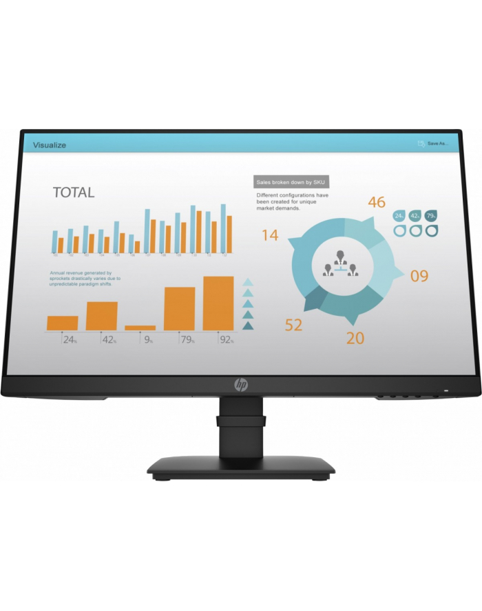 hp inc. Monitor P24 G4 23.8 cala 1A7E5AA główny