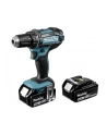 Makita Cordless drill, 18 V, 2x 5,0 Ah Li-ion, 62/36 Nm, 1,7kg, LED - nr 1