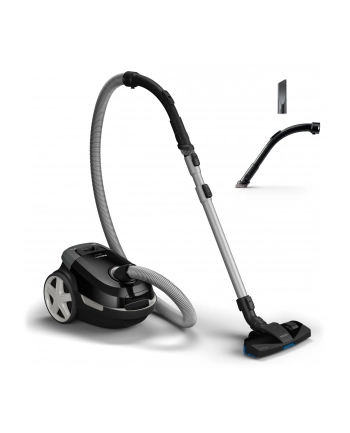 Philips Odkurzacz XD3112/09 Bagged, Dry cleaning, Power 900 W, Dust capacity 3 L, 79 dB, Black