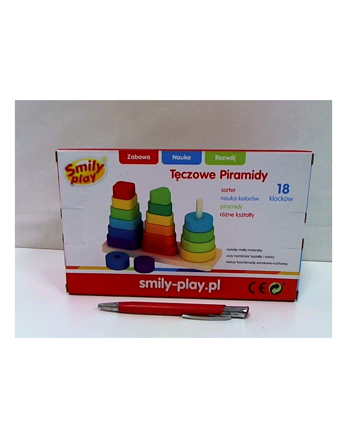anek - smily play Tęczowe piramidy SmilyPlay AC7319 34623 główny