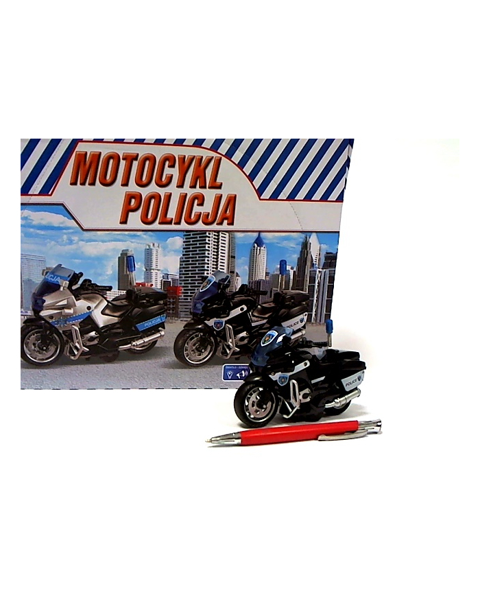Motocykl Policja 13cm św/dźw napęd HKG103 31393 główny