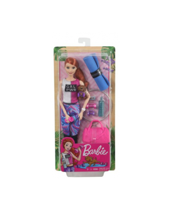 mattel Barbie Relaks Lalka z pieskiem na siłowni GJG57 GKH73