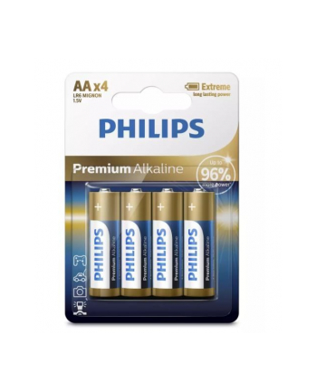 philips Baterie alkaliczne premium  AA x4