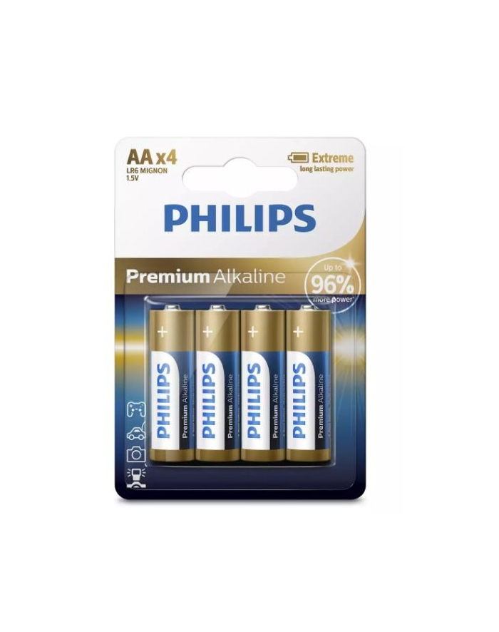 philips Baterie alkaliczne premium  AA x4 główny