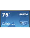 iiyama Monitor wielkoformatowy 74.5 cala LH7542UHS-B1 4K,18/7,SDM,IPS,LAN,PION,500cd/m2,OS8.0 - nr 13