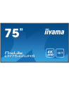 iiyama Monitor wielkoformatowy 74.5 cala LH7542UHS-B1 4K,18/7,SDM,IPS,LAN,PION,500cd/m2,OS8.0 - nr 25