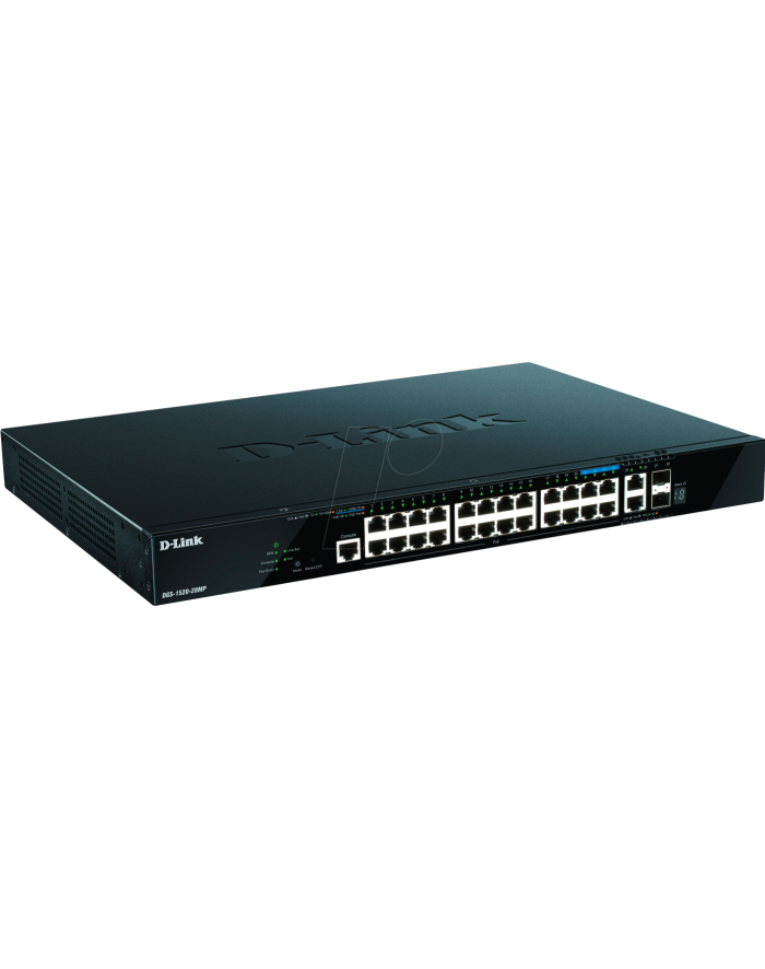 d-link Switch Smart DGS-1520-28MP 20xGE PoE 2x2.5GE 2x10GE 2xSFP główny