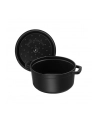 Staub Garnek z przykrywką okrągły 24 cm czarny - nr 16
