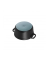 Staub Garnek z przykrywką okrągły 24 cm czarny - nr 24