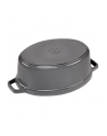 Staub Garnek owalny 29 cm grafit szary 40509-317-0 - nr 5